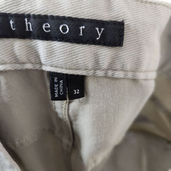 Theory Mens Slim Fit Chino Style Soft Jeans 32x30 - Picture 4 of 6